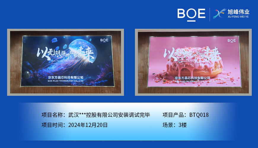 宜昌武漢***控股有限公司安裝調試完畢